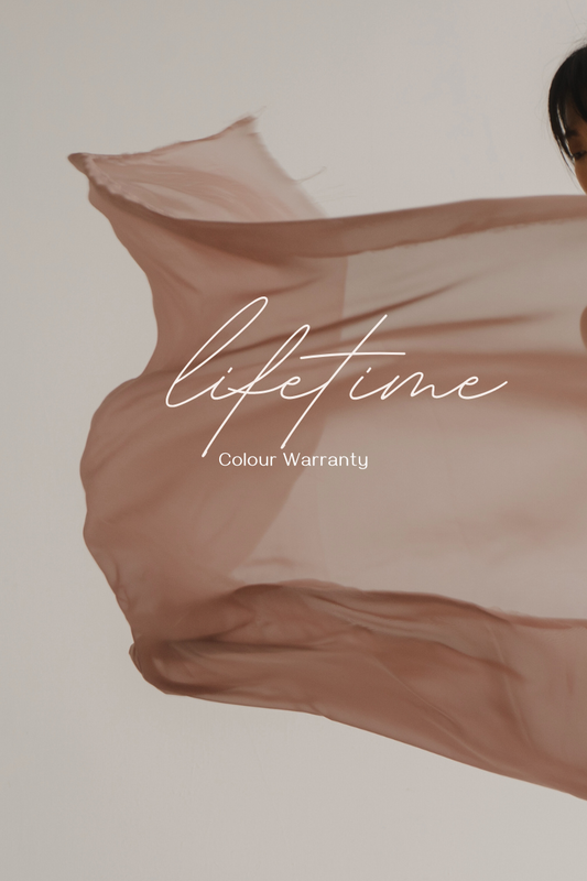 Lifetime colour warranty