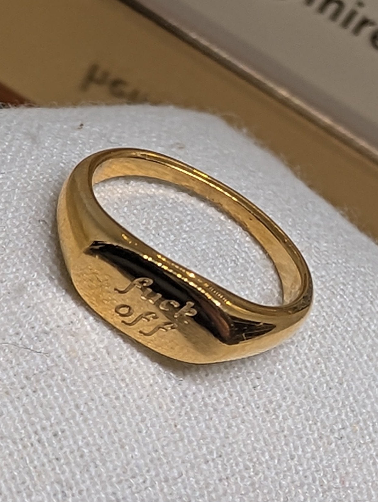"I Don't" Ring