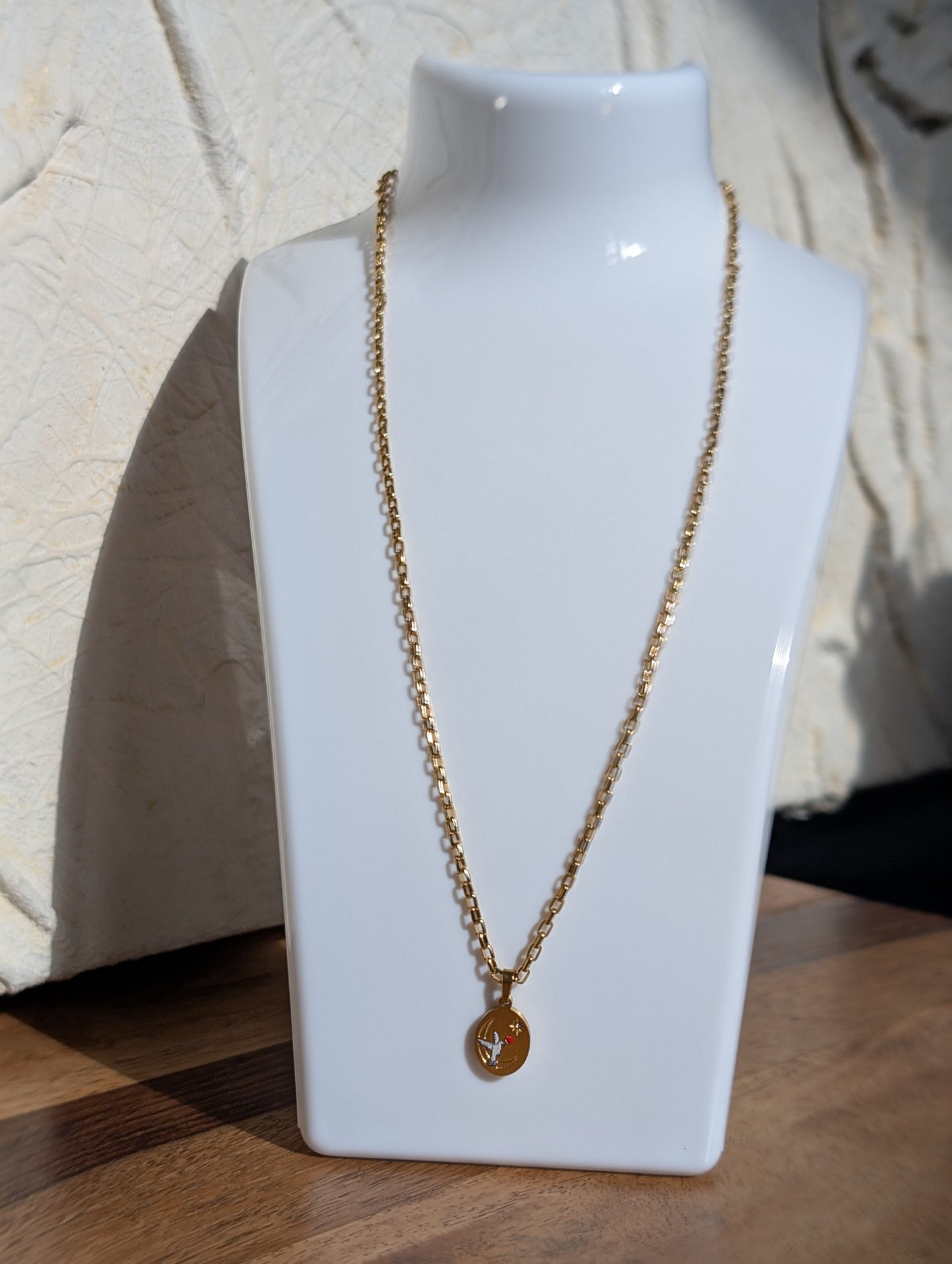 Peace and Doves Necklace