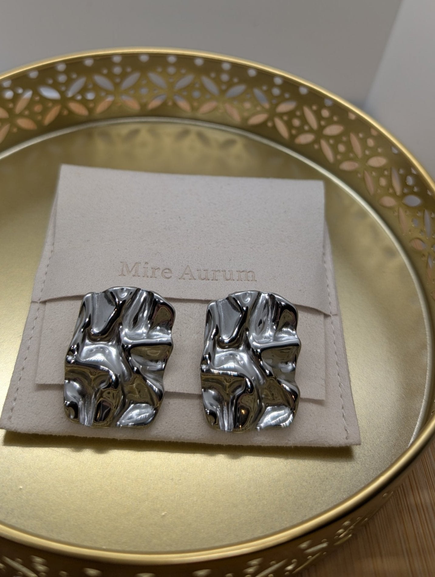 The Jolene Silver Earrings