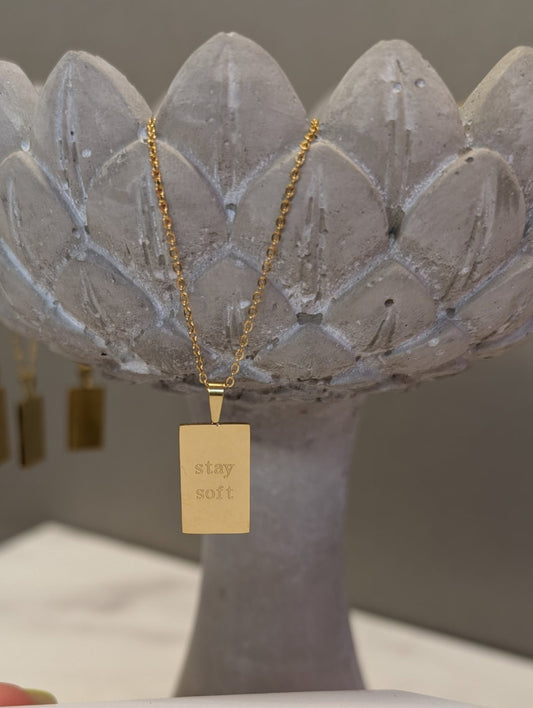 Stay Soft Necklace