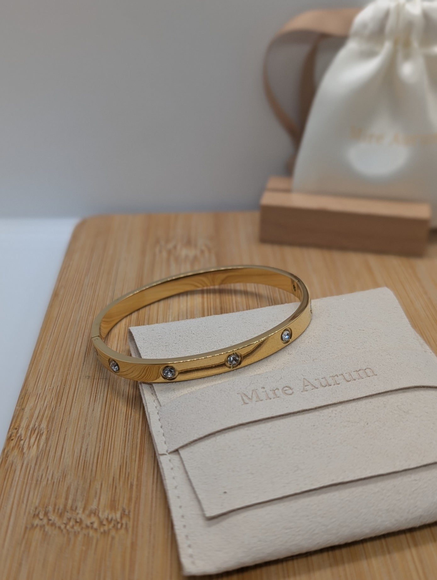 The Amore Gold Bangle