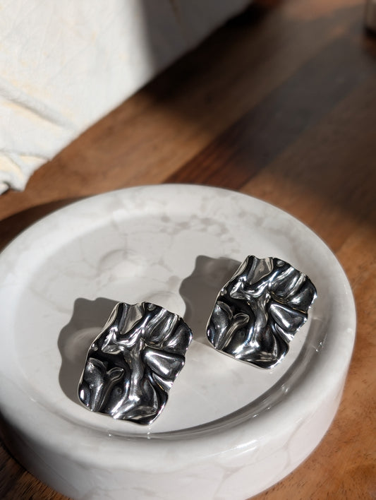 The Jolene Silver Earrings