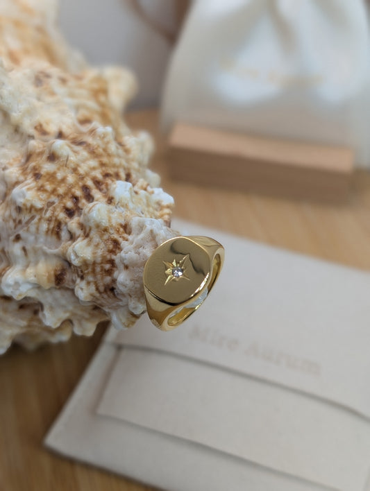 Polaris Gold Ring