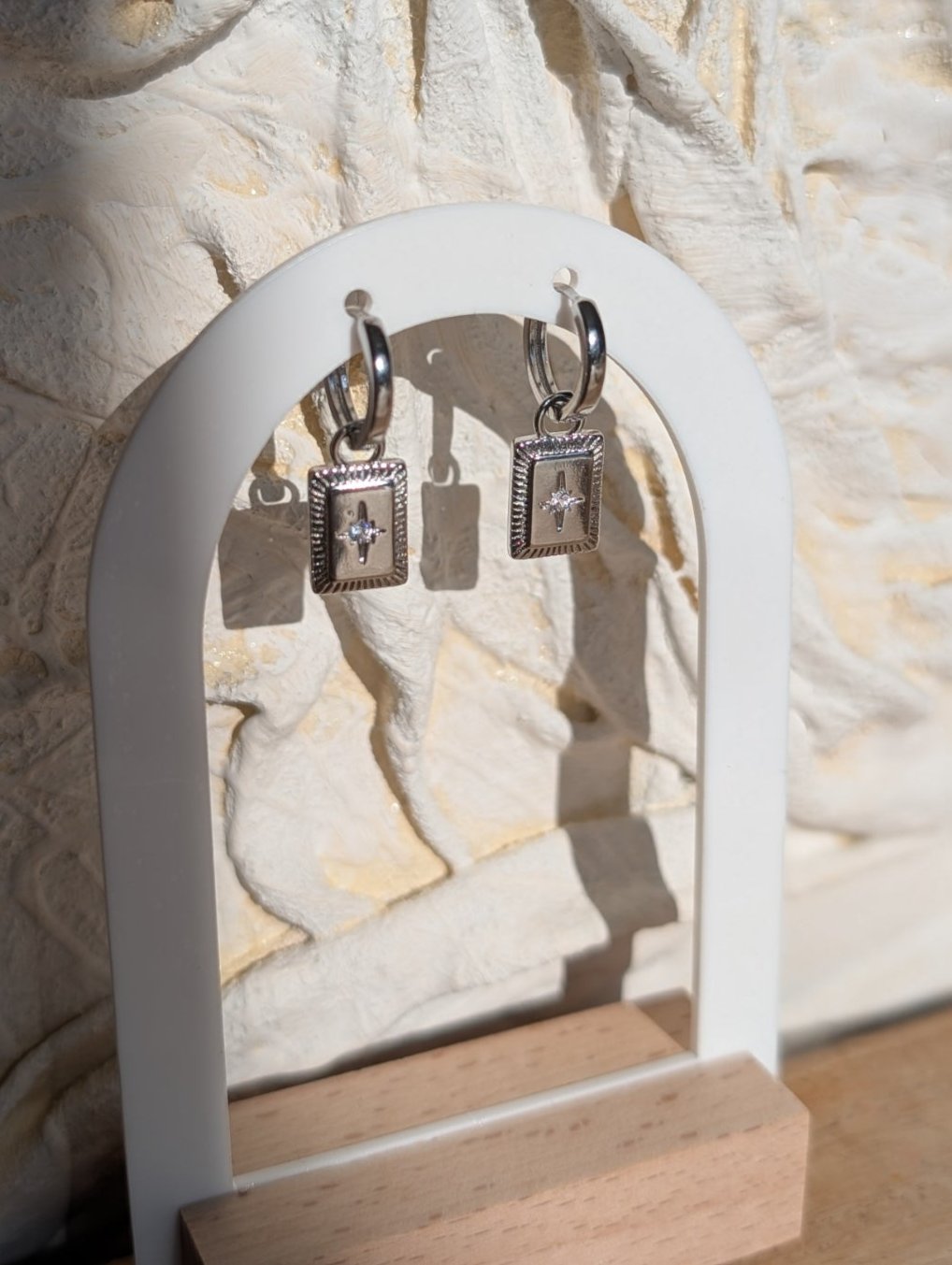 Polaris Silver Earrings
