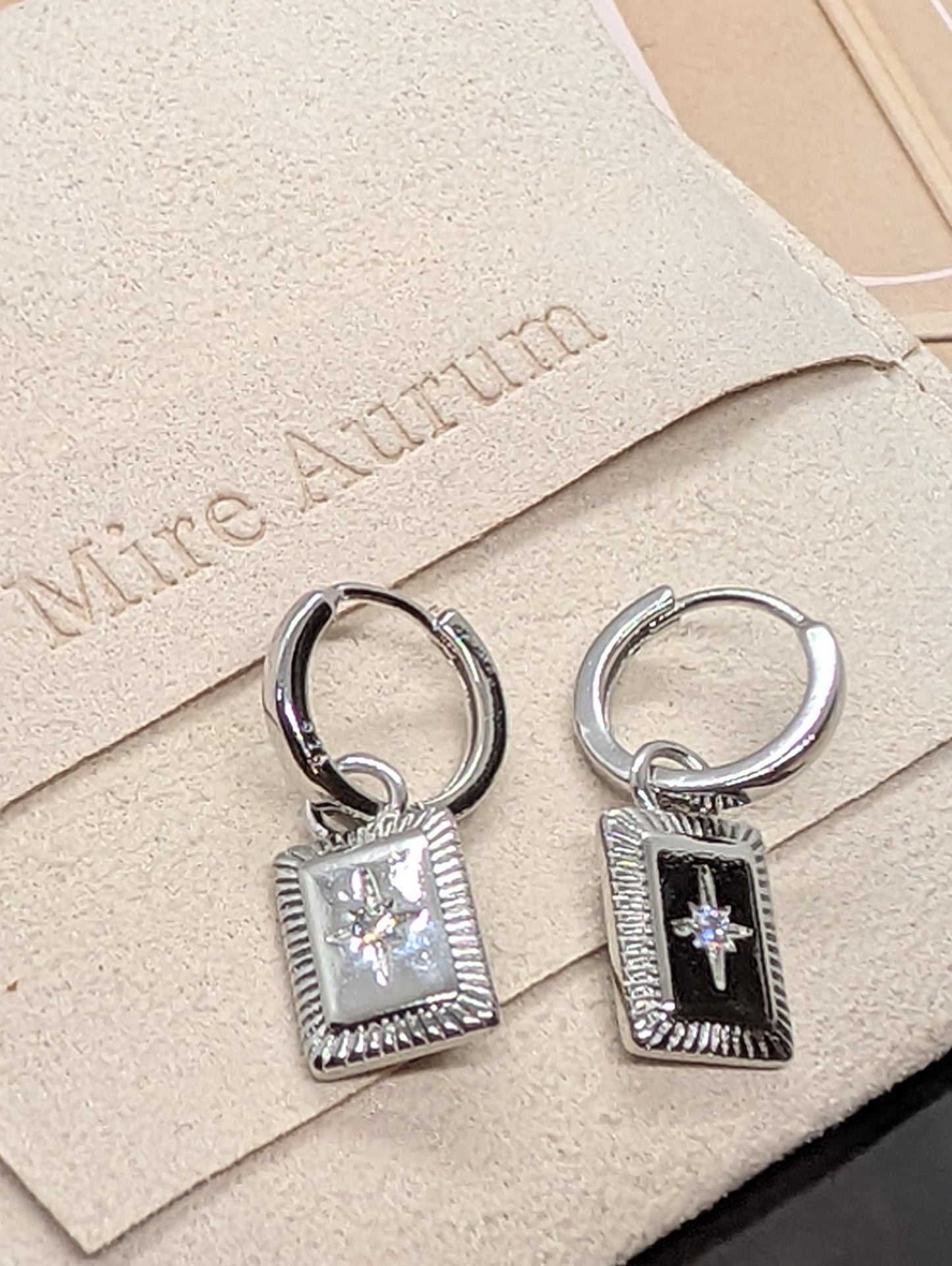 Polaris Silver Earrings